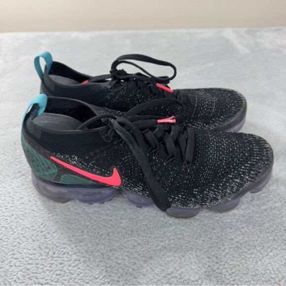 Nike Air Vapormax 2.0 Black Hot Punch Men's Size 8 US/7 UK/41 EU 942842-003 - Picture 1 of 14
